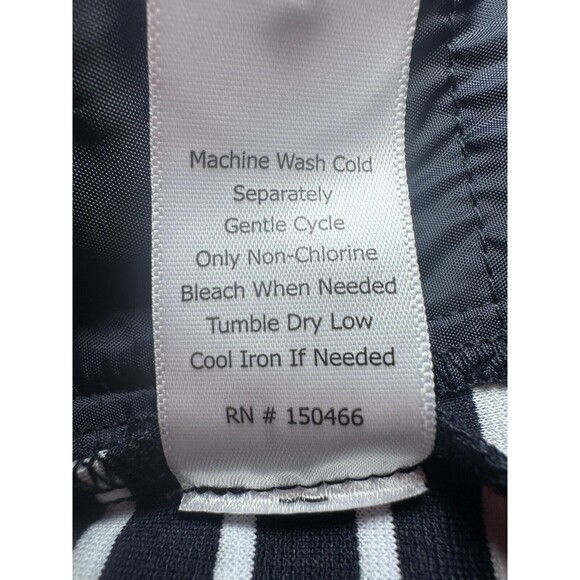 41Hawthorn Blue White Striped Single‎ Button Blazer Jacket Women's LARGE NWT - Picture 7 of 11